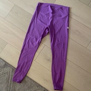 Purple leggings